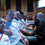 Das österreichische IOI-Team bei der Eröffnungsfeier