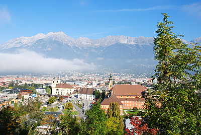 Herrlicher Ausblick auf Innsbruck