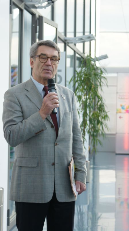 Reihard Goebl, OCG, bei der Eröffnung