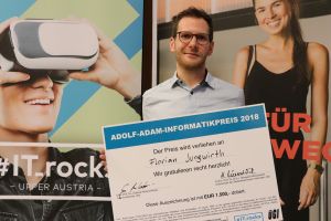 Florian Jungwirth, Gewinner Adolf-Adam-Informatikpreis 2018